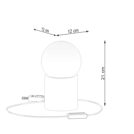Lampka biurkowa BOOMO SL.1193 - Sollux
