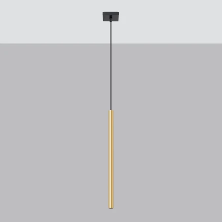 Lampa Wisząca PASTELO 1 złoty połysk SL.1195 - Sollux