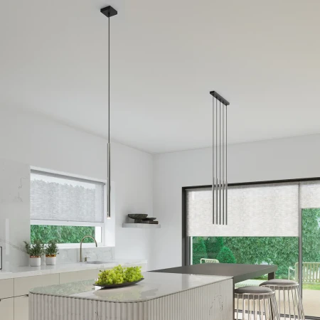 Lampa Wisząca PASTELO 1 chrom SL.1199 - Sollux