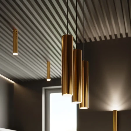 Kinkiet LAGOS 2 złoty połysk SL.1202 - Sollux