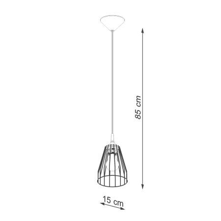 Lampa wisząca LEYO SL.1205 - Sollux