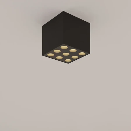 Plafon OZZY czarny LED SL.1211 - Sollux