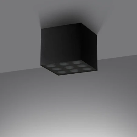 Plafon OZZY czarny LED SL.1211 - Sollux