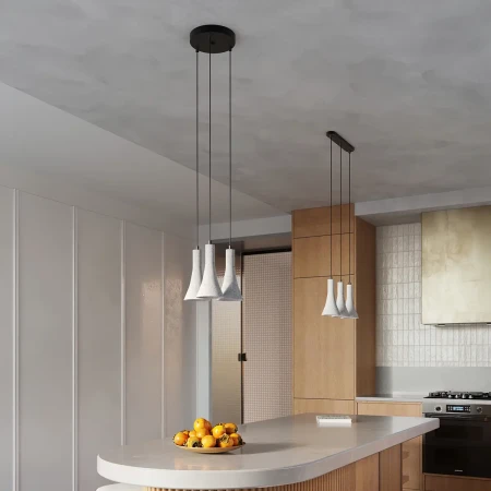 Lampa wisząca REA 1 beton SL.1223 - Sollux