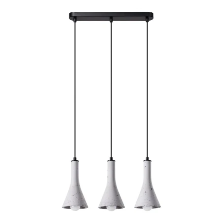 Lampa wisząca REA 3L beton SL.1225 - Sollux
