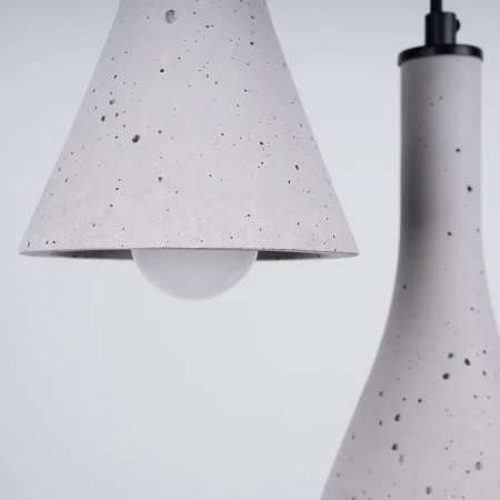 Lampa wisząca REA 3P beton SL.1226 - Sollux