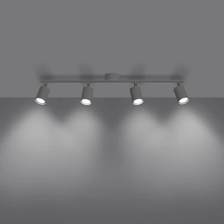 Plafon LEMMI 4L biały SL.1227 - Sollux
