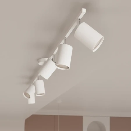 Plafon LEMMI 6L biały SL.1228 - Sollux