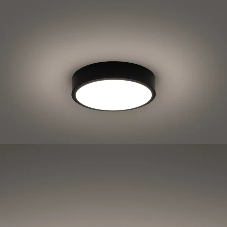 Plafon ONYX 30 czarny LED 3000K SL.1242 - Sollux