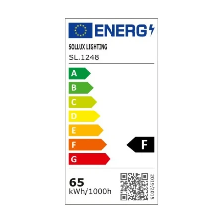 Plafon ONYX 60 czarny LED 3000K SL.1248 - Sollux