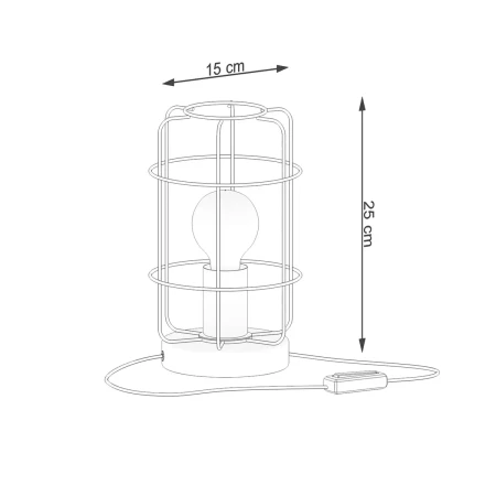 Lampa biurkowa GOTTO SL.1265 - Sollux