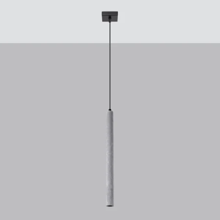 Lampa wisząca PASTELO 1 beton SL.1271 - Sollux