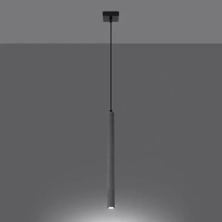 Lampa wisząca PASTELO 1 beton SL.1271 - Sollux
