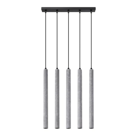 Lampa wisząca PASTELO 5L beton SL.1274 - Sollux
