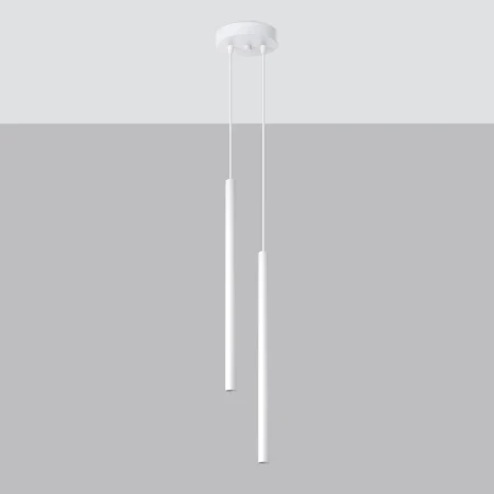 Lampa wisząca PASTELO 2 biała SL.1303 - Sollux