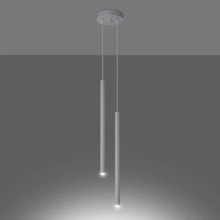 Lampa wisząca PASTELO 2 biała SL.1303 - Sollux