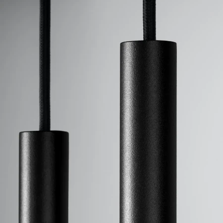 Lampa wisząca PASTELO 2 czarna SL.1304 - Sollux