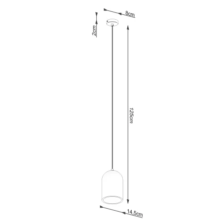 Lampa wisząca NIMIS SL.1306 - Sollux