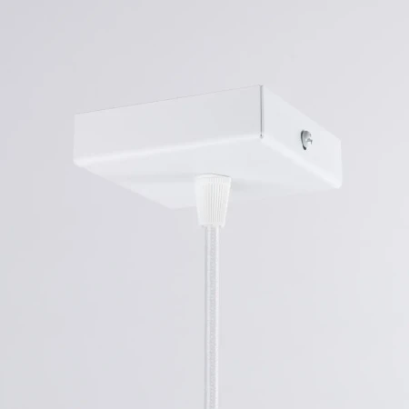 Lampa wisząca ARIES biała SL.1312 - Sollux