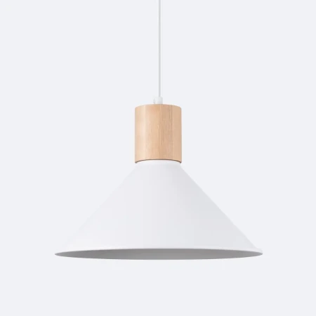 Lampa wisząca JAGA biała SL.1319 - Sollux