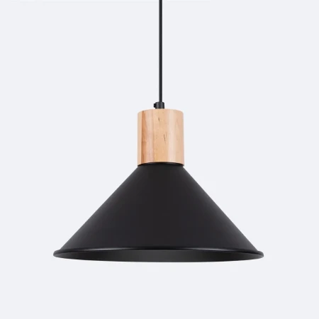 Lampa wisząca JAGA czarna SL.1320 - Sollux