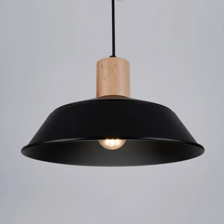 Lampa wisząca FANO czarna SL.1322 - Sollux