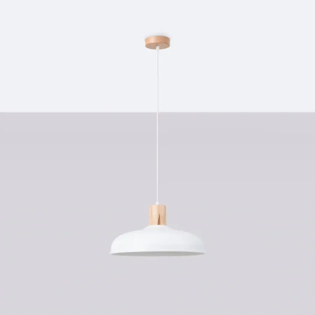 Lampa wisząca INDY biała SL.1323 - Sollux
