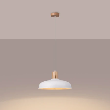 Lampa wisząca INDY biała SL.1323 - Sollux