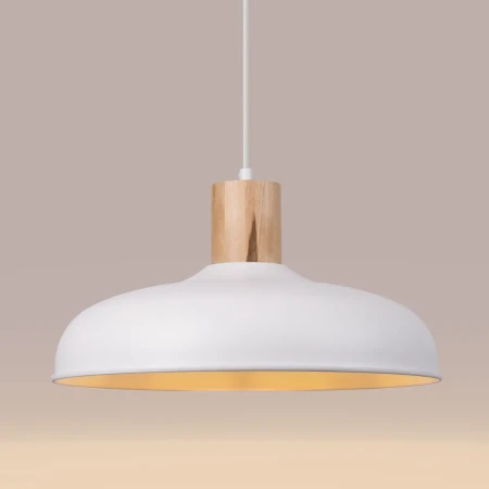 Lampa wisząca INDY biała SL.1323 - Sollux