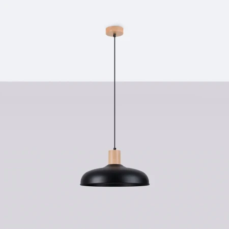 Lampa wisząca INDY czarna SL.1324 - Sollux