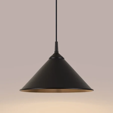 Lampa wisząca ZUMA czarna SL.1326 - Sollux