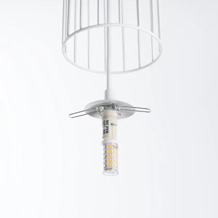 Lampa wisząca BRINA 1 biała SL.1331 - Sollux