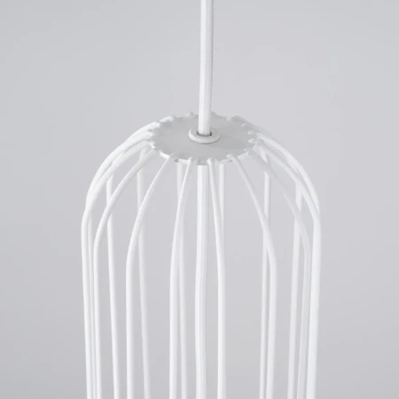 Lampa wisząca BRINA 1 biała SL.1331 - Sollux