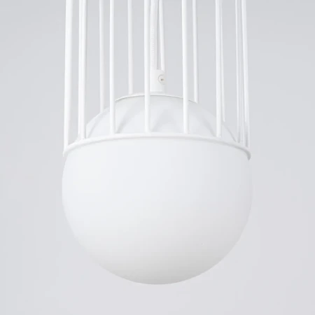 Lampa wisząca BRINA 1 biała SL.1331 - Sollux