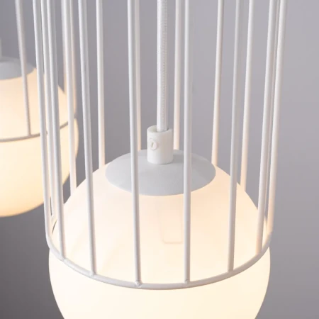Lampa wisząca BRINA 3L biała SL.1333 - Sollux