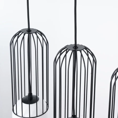 Lampa wisząca BRINA 3L czarna SL.1334 - Sollux