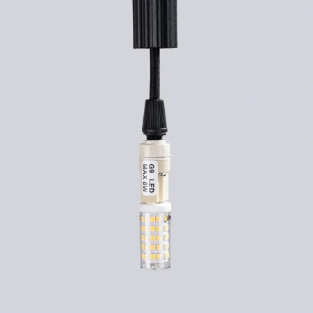 Lampa wisząca ARCHE 1 czarna SL.1338 - Sollux