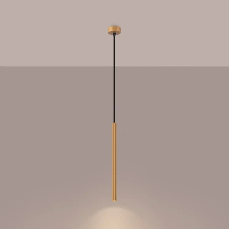 Lampa wisząca ARCHE 1 złota SL.1339 - Sollux