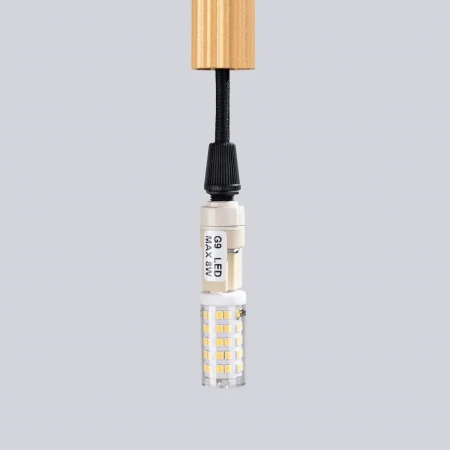 Lampa wisząca ARCHE 1 złota SL.1339 - Sollux
