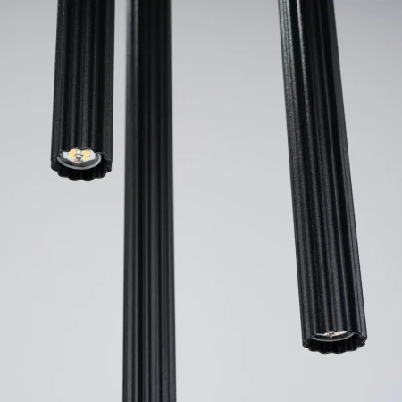 Lampa wisząca ARCHE 3P czarna SL.1341 - Sollux