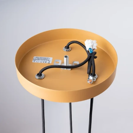 Lampa wisząca ARCHE 3P złota SL.1342 - Sollux