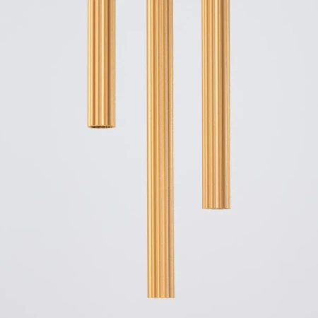 Lampa wisząca ARCHE 3P złota SL.1342 - Sollux