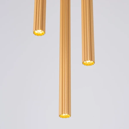 Lampa wisząca ARCHE 3P złota SL.1342 - Sollux