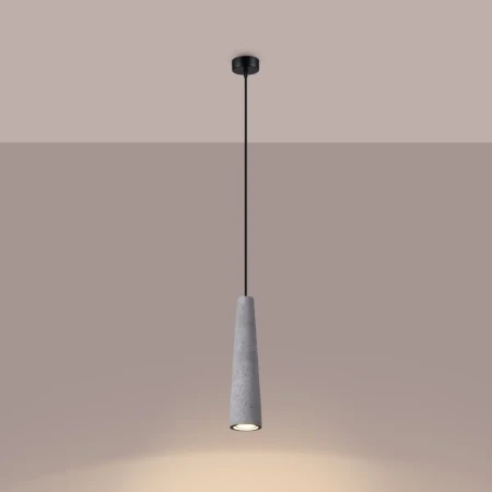 Lampa wisząca ELECTRA beton SL.1347 - Sollux