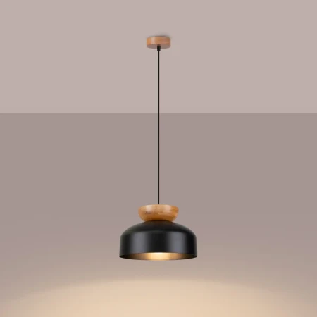 Lampa wisząca MARION czarna SL.1351 - Sollux