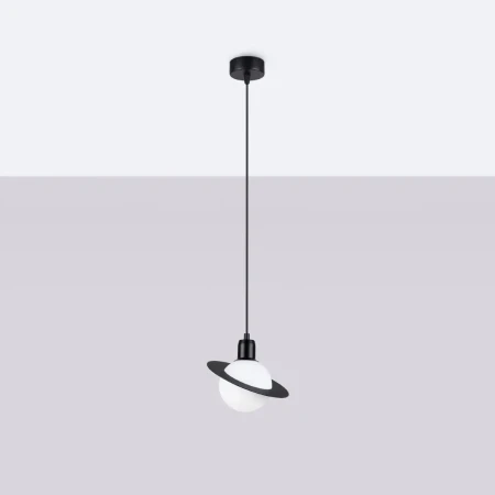 Lampa wisząca HYPERION 1 czarny SL.1358 - Sollux