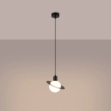 Lampa wisząca HYPERION 1 czarny SL.1358 - Sollux