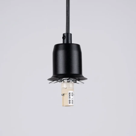Lampa wisząca HYPERION 1 czarny SL.1358 - Sollux