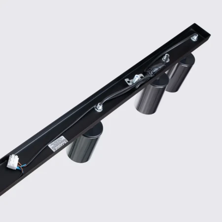 Plafon WINX 6L czarny/chrom SL.1372 - Sollux