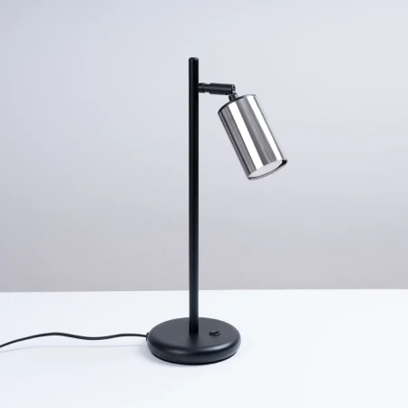 Lampa biurkowa WINX czarny/chrom SL.1373 - Sollux